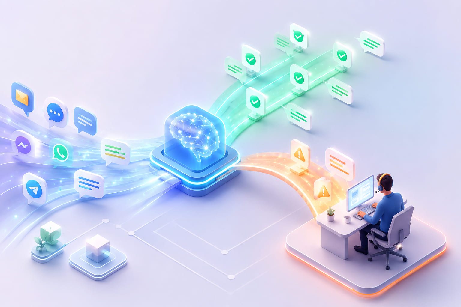 Agent IA pour le service client : automatiser le SAV sans perdre l'humain