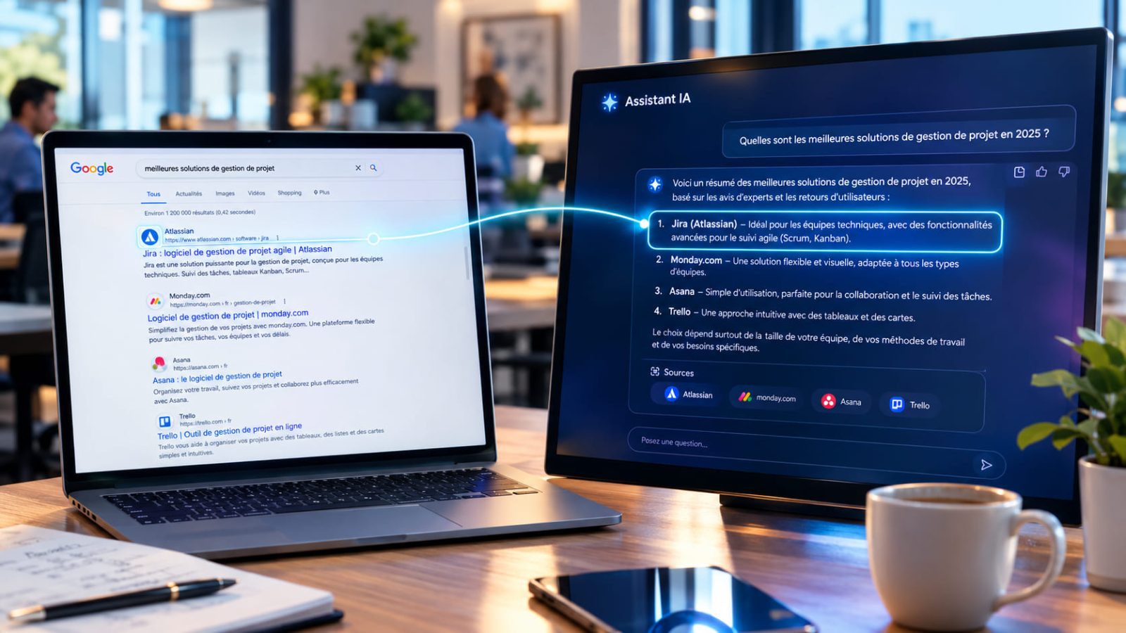 Comment être cité par ChatGPT, Perplexity et Google AI Overviews