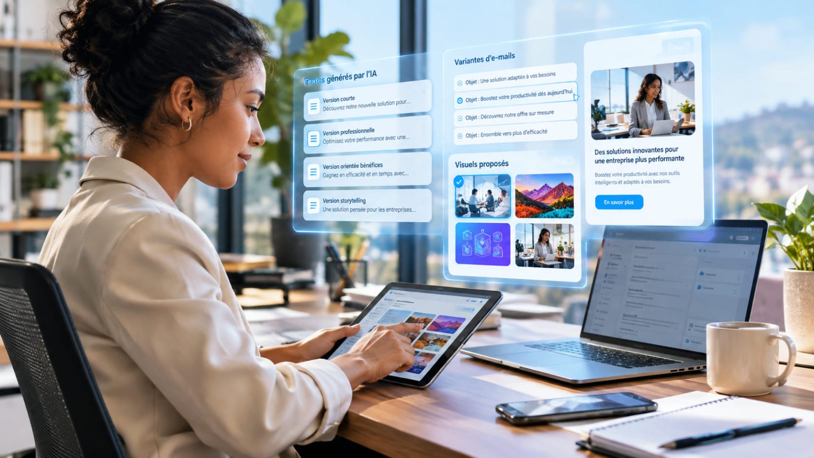 IA générative en marketing : cas d'usage concrets et limites